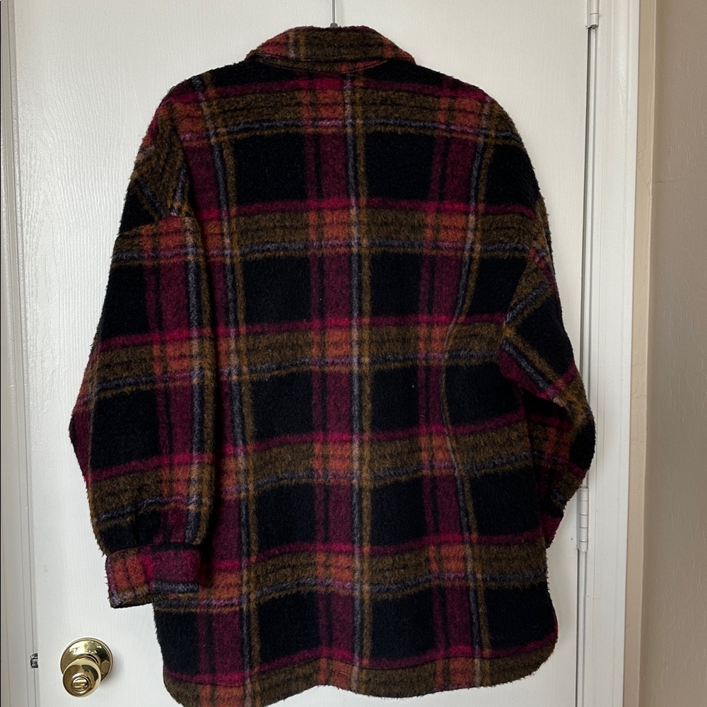 Zara Women’s Plaid Shacket - Picture 5 of 5